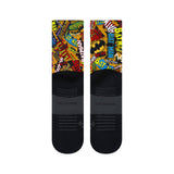 DC Comics Socks Batman Comic Collage Crew Socks