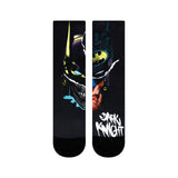 DC Comics Socks Batman Dark Knight Split Face Crew Socks