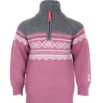 Marius Kids Sweater 98 (2-3 År) / Grey/Mesa Rose MARIUS Kids ULLGENSER MED ZIP