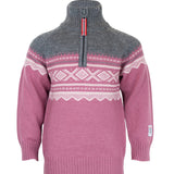 Marius Kids Sweater 98 (2-3 År) / Grey/Mesa Rose MARIUS Kids ULLGENSER MED ZIP